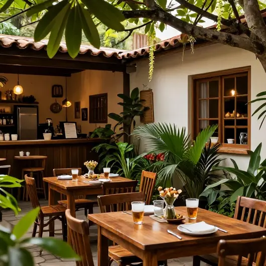 Jardim bar e petiscaria