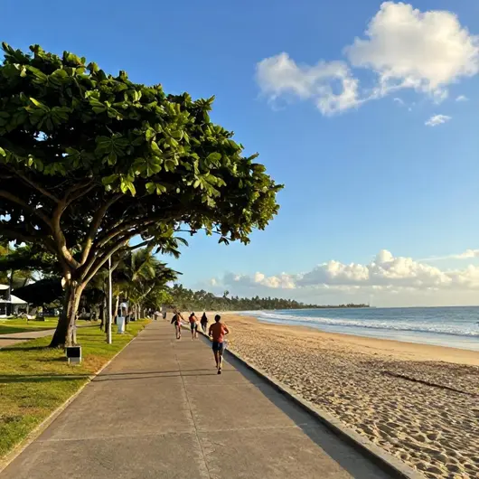 Melhores Praias de Vitória para Caminhar e Correr