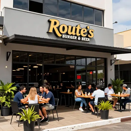 Route's Burger & Beer: O Destino Perfeito para Amantes de Hambúrgueres