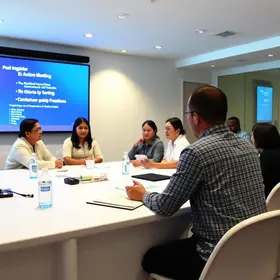 Diálogo e alinhamento de ações marcam reunião com lideranças da Regional 5 de Vitória diálogo e ações na Regional 5 de Vitória