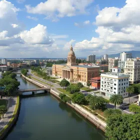 urbanização do Canal de Camburi
