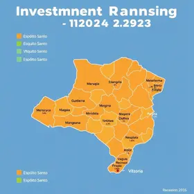 Vitória lidera ranking de investimentos entre os municípios capixabas em 2025 Vitória lidera ranking de investimentos